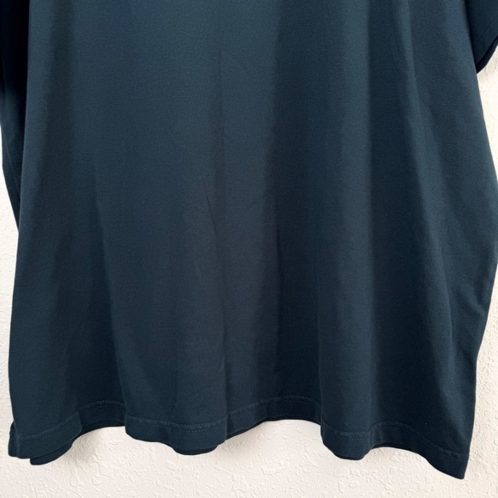 Columbia teal short sleeve polo shirt stretch cotton active fit XXL - Picture 7 of 9